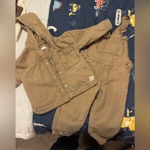 Zara overalls & matching jacket
